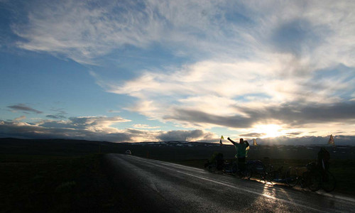 S handbiky kolem Islandu
