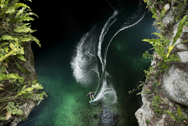 Mexican Morales visits cavernous lakes for The Inframundo Project