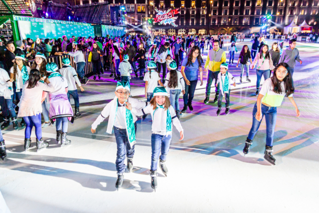 Eco-skating Ice Rink in Mexico City