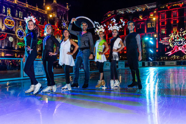 Eco-skating Ice Rink in Mexico City