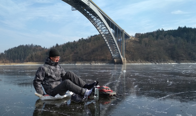 Bruslení mezi Orlíkem a Zvíkovem