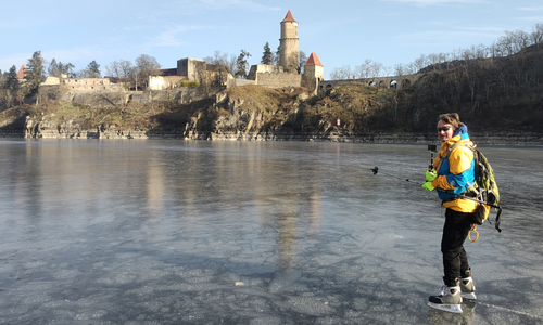 Nejlepší bruslení: Zvíkov, Vltava, Otava Nejlepší bruslení: Zvíkov, Vltava, Otava