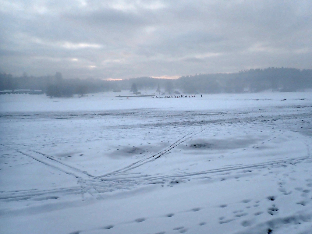 Jižní město na obzoru.