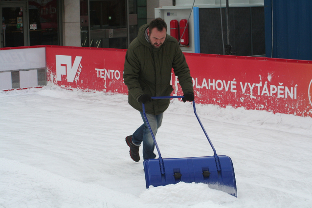 Kluziště na Ovocném trhu v Praze