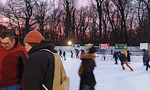 Kluziště na Vypichu v Praze Kluziště na Vypichu v Praze