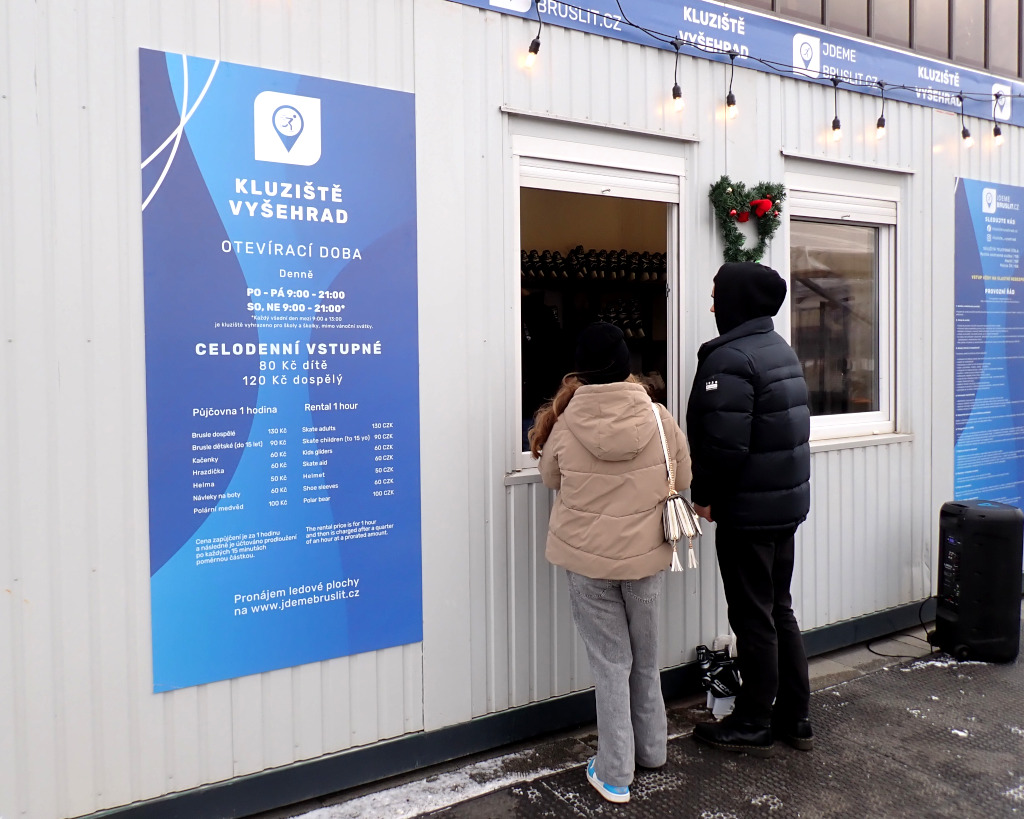 Kluziště Vyšehrad Praha.