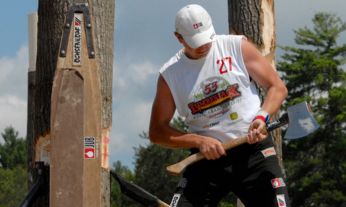 Dřevorubec Komárek našel smrt v lese Dřevorubec Komárek našel smrt v lese