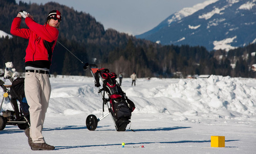 Zimní golf Kleinwalsertal Zimní golf Kleinwalsertal