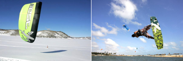 Nemusíte sedět v kanceláři, můžete snowkitovat