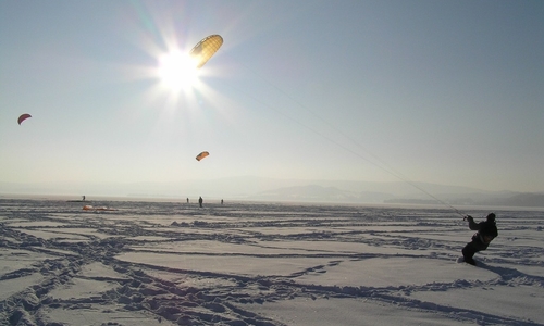 Revíry pro snowkiting na Vysočině Revíry pro snowkiting na Vysočině