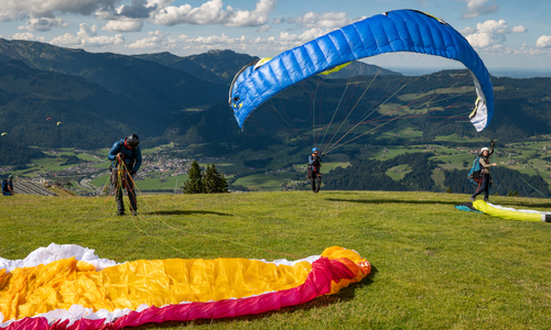 Paragleiten Kaiserwinkl österreichische Staatsmeisterschaft Paragleiten Kaiserwinkl österreichische Staatsmeisterschaft