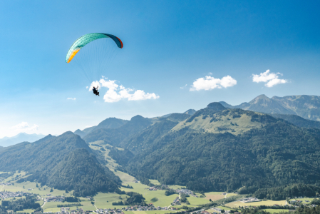 Paragleiten Kaiserwinkl österreichische Staatsmeisterschaft