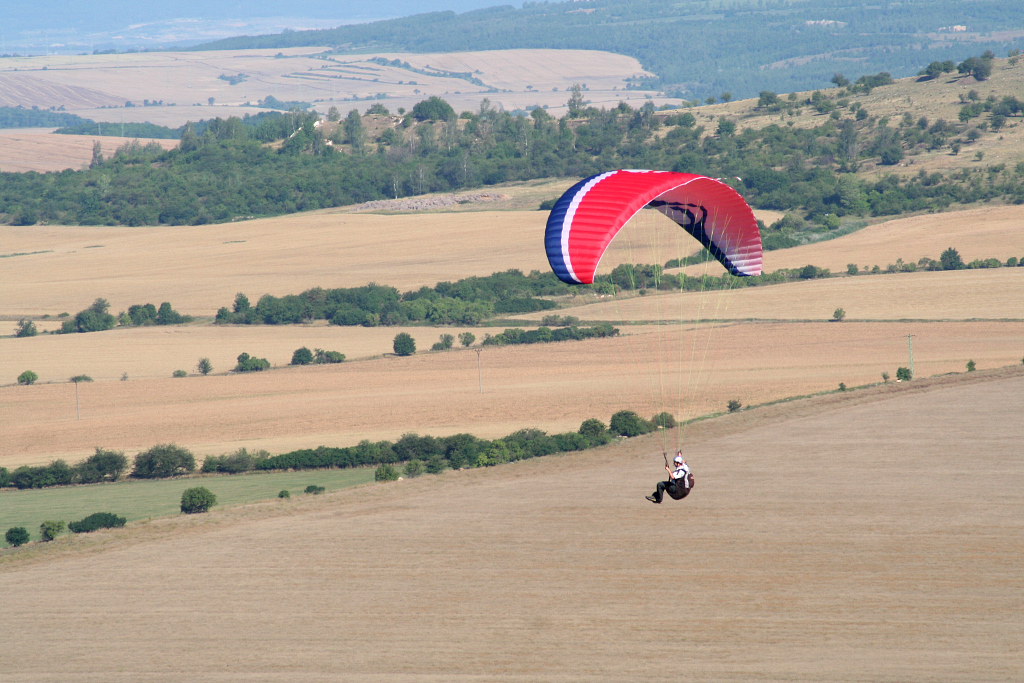 Paragliding Raná.
