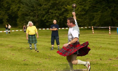 Skotské hry Highlands Games