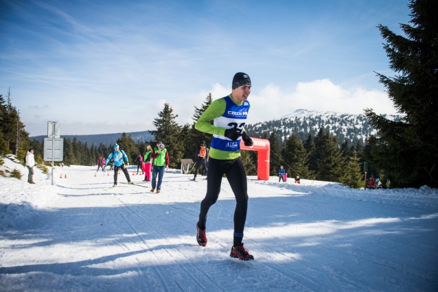 Jesenický zimní triatlon se jel a běžel jako mistrovství republiky