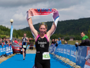 Triatlon v Sokolově vyhráli junioři Grebík a Svobodová