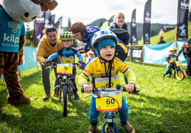 Jednička na dresu i v cíli: Valachy duatlon vyhrál Petr Šťastný