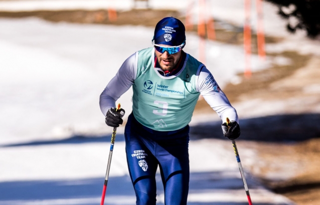 Rauchfuss veze evropskou stříbrnou medaili v zimním triatlonu