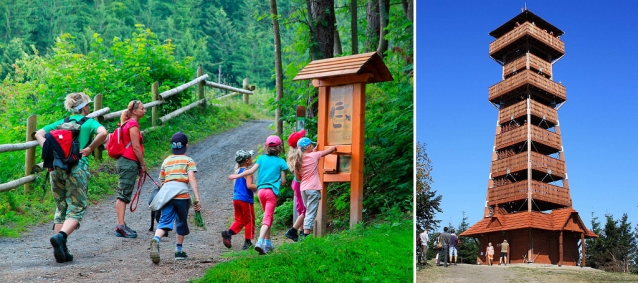 Rozhledny ve středních Čechách jsou přístupné po celý rok