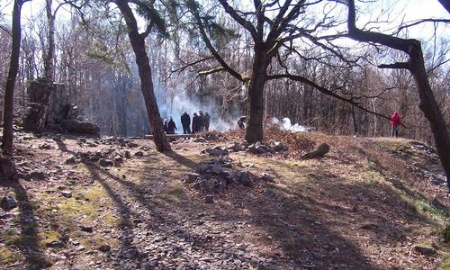 Geocaching na brdských hřebenech