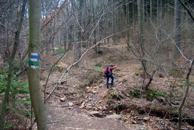 Geocaching na brdských hřebenech