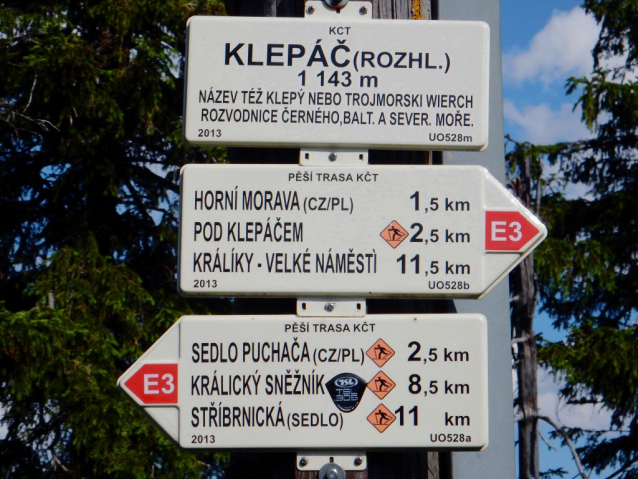 Klepáč (1144 m) střecha Evropy