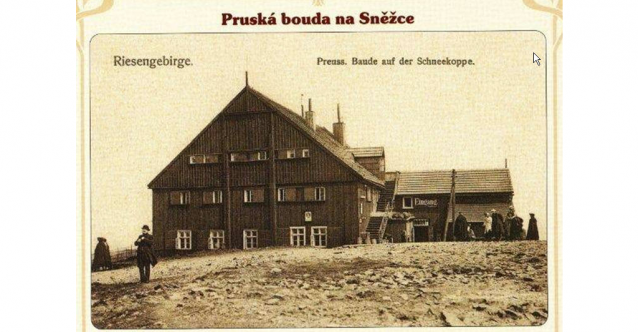 Sněžka (1603 m), nejvyšší česká hora