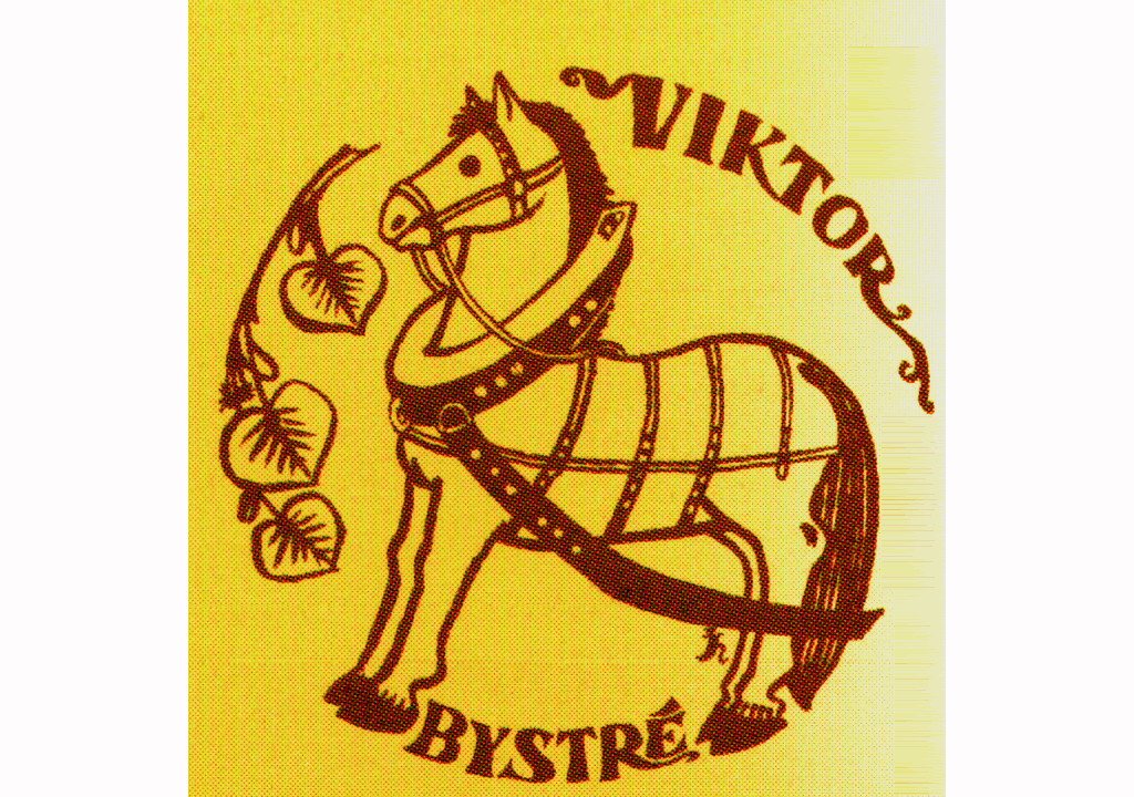 Kůň Viktor je symbolem obce Bystré.