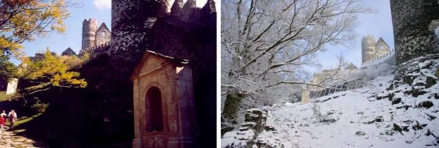 Bezděz: pevný hrad a svatý klášter