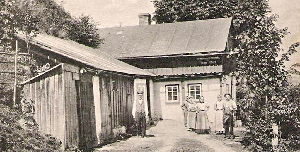 Chlum u Jablonečku pod Ralsko roku 1910.