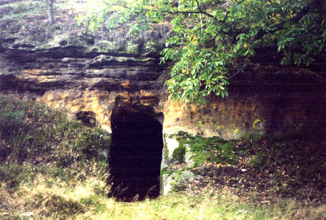 Podzemí v bývalém vojenském prostoru Ralsko
