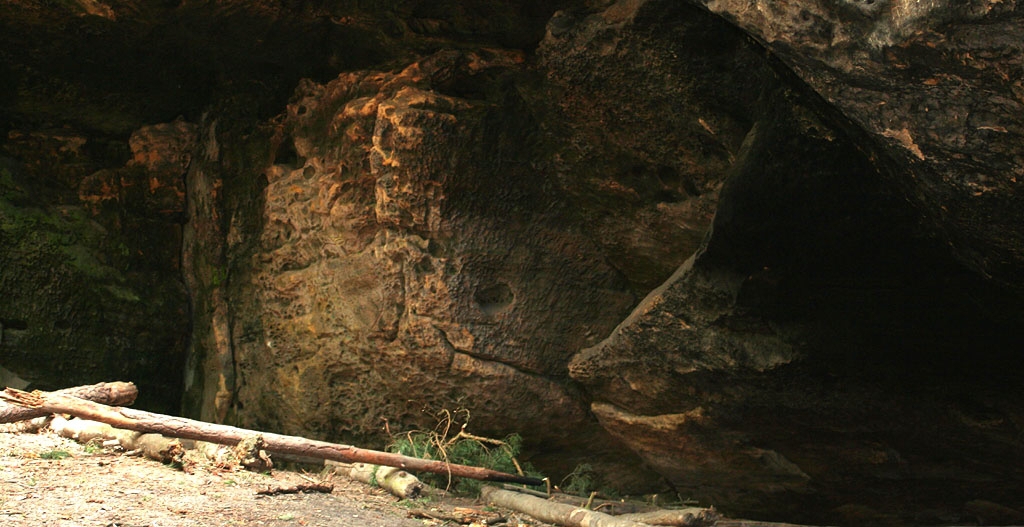 Braniborská jeskyně.