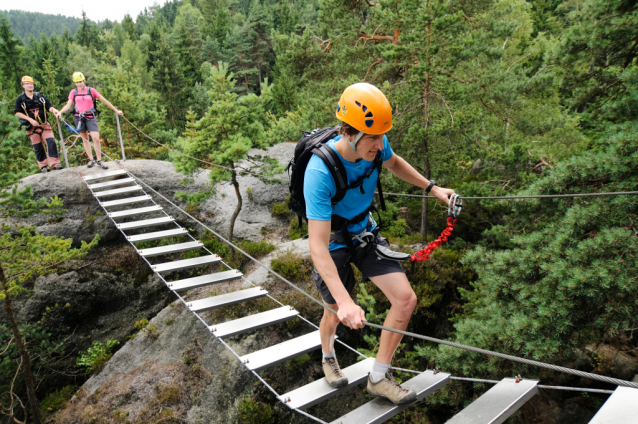 TEST Ferátový set Petzl Scorpio Vertigo