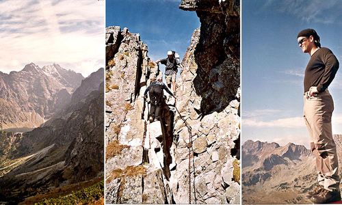 Grandiózní feráta Orla Perč Grandiózní feráta Orla Perč