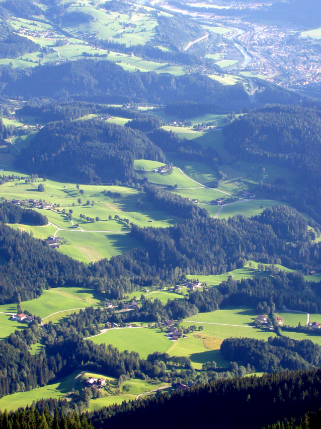 Salzach - trekkingová řeka