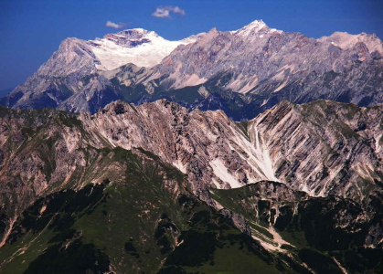 Zugspitze: nejvýš v Německu