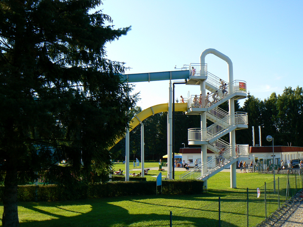 Aquapark v Ústí nad Orlicí.
