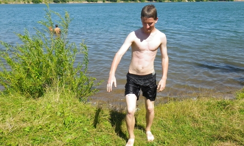 Na Malvínách se koupeme za odměnu. V nohách máme 70 kilometrů Na Malvínách se koupeme za odměnu. V nohách máme 70 kilometrů
