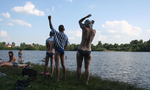 Poslední(?) koupání v dolním Pojizeří Poslední(?) koupání v dolním Pojizeří