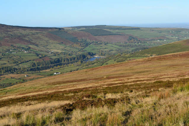 Ledovcové údolí, vřesy a strmé srázy údolí Glendalough