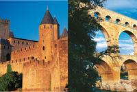Carcassonne a katarské hrady Carcassonne a katarské hrady