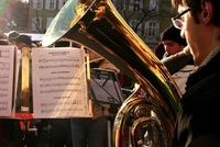 Vánoční trh v Bolzanu Vánoční trh v Bolzanu