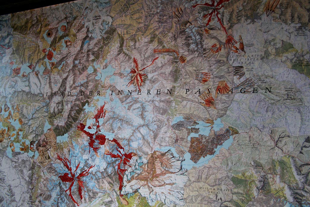 Sigmundskron, Firmian. Messnerova imaginární mapa.