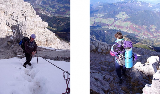 Nadoblačná hřebenovka Watzmann