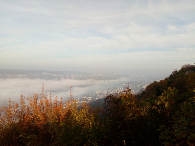 Siebengebirge pěšky přes pět kopců