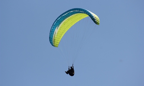 Historický paragliding na Chopku