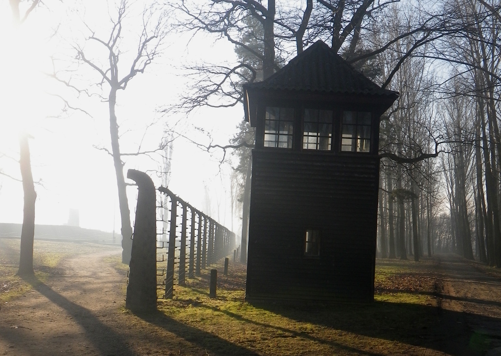 Osvětim. Auschwitz. Krásné odpoledne před Silvestrem 2013.
