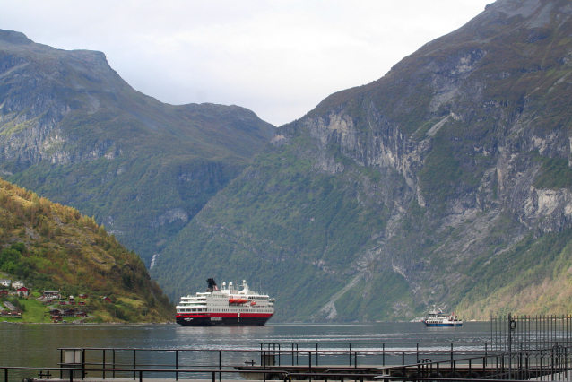 Teplý, nádherný, jedinečný Geiranger