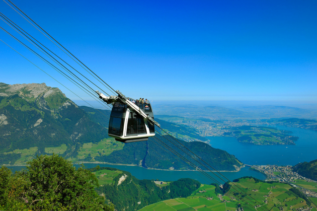 Swiss Peak Pass, železniční jízdenka na švýcarské hory