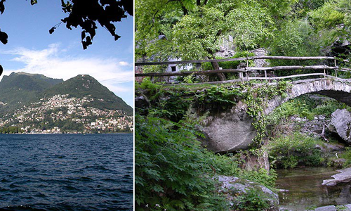 Tessin/Ticino vlakem a pěšky